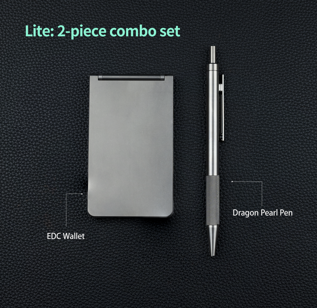 Titanium EDC Essentials Combo