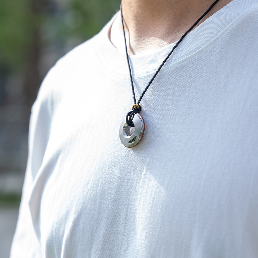 Ti-Blooms: Titanium Hand Curved Ukiyo Wave Measure Ring 2.0 【Limited 20 Pcs】