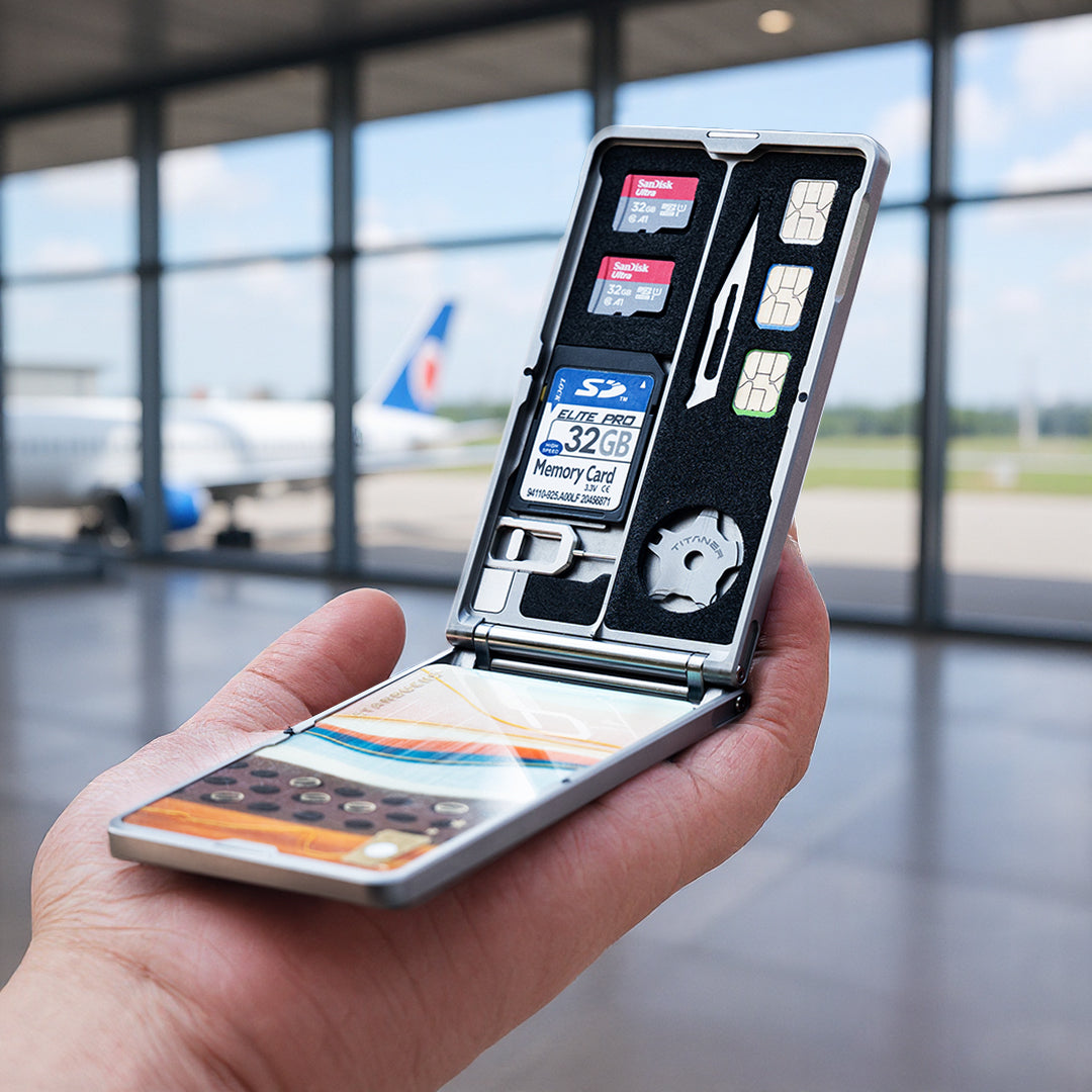 Titanium EDC Wallet【Pre-Order】