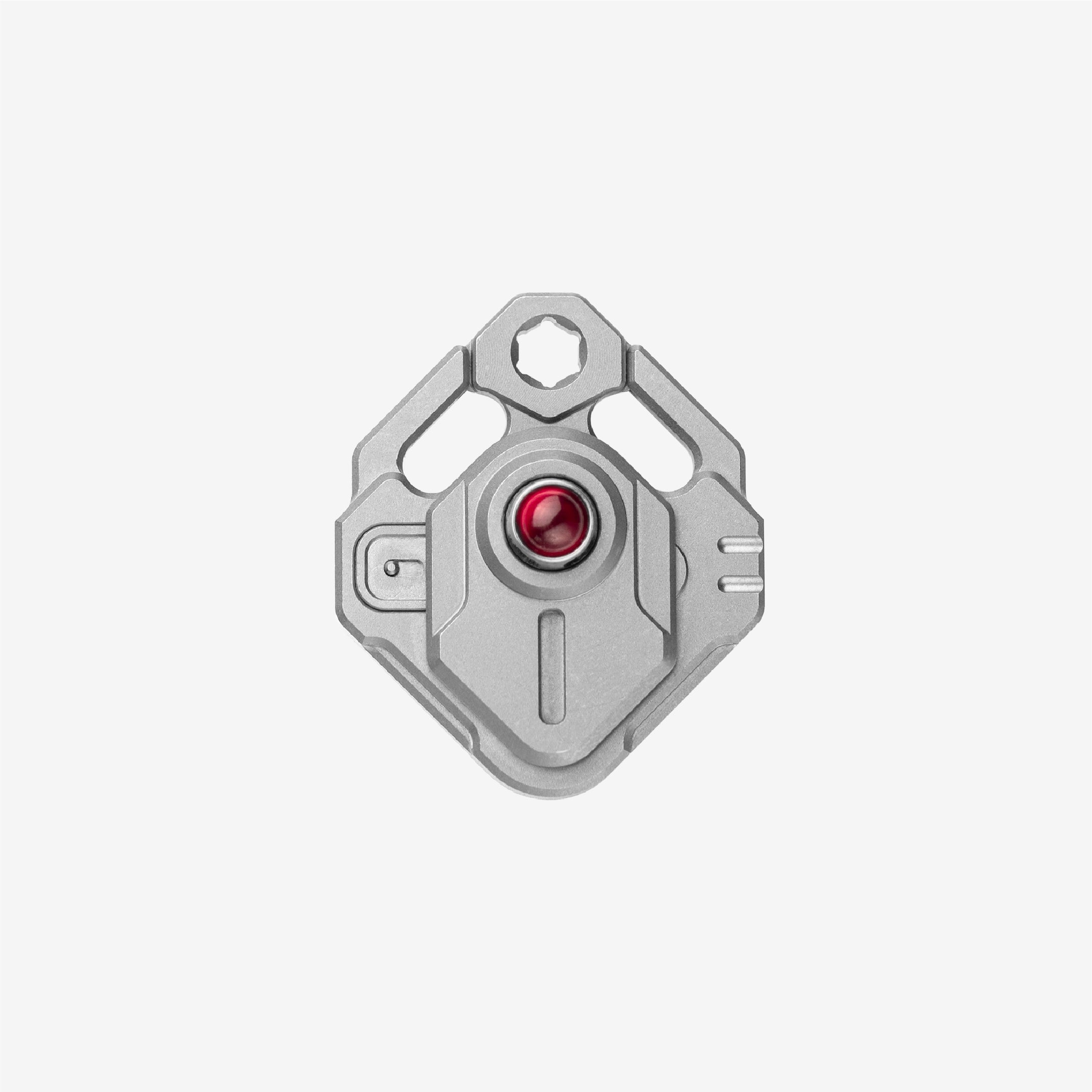 Trident: 3-Level Titanium Zipper Lock