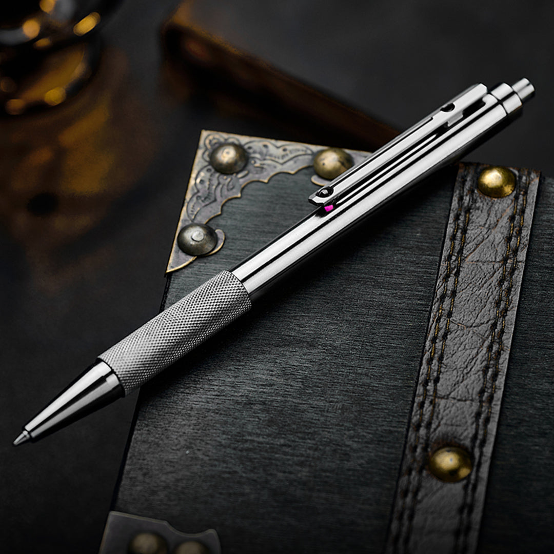 Meteor Star: Hand Carved Titanium Dragon Pearl Dream Pen
