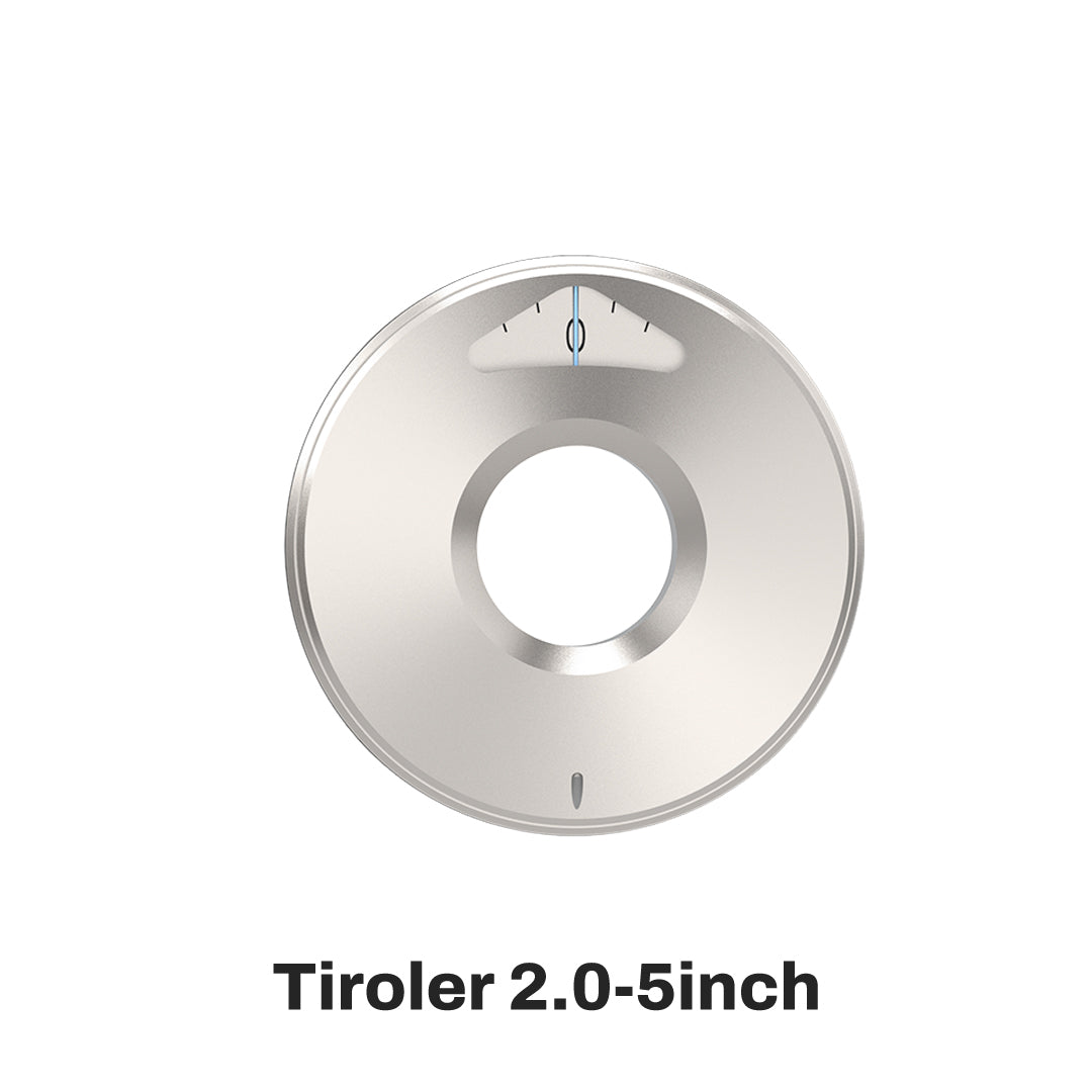Tiroler 2.0: Titanium Curve Measure Ring