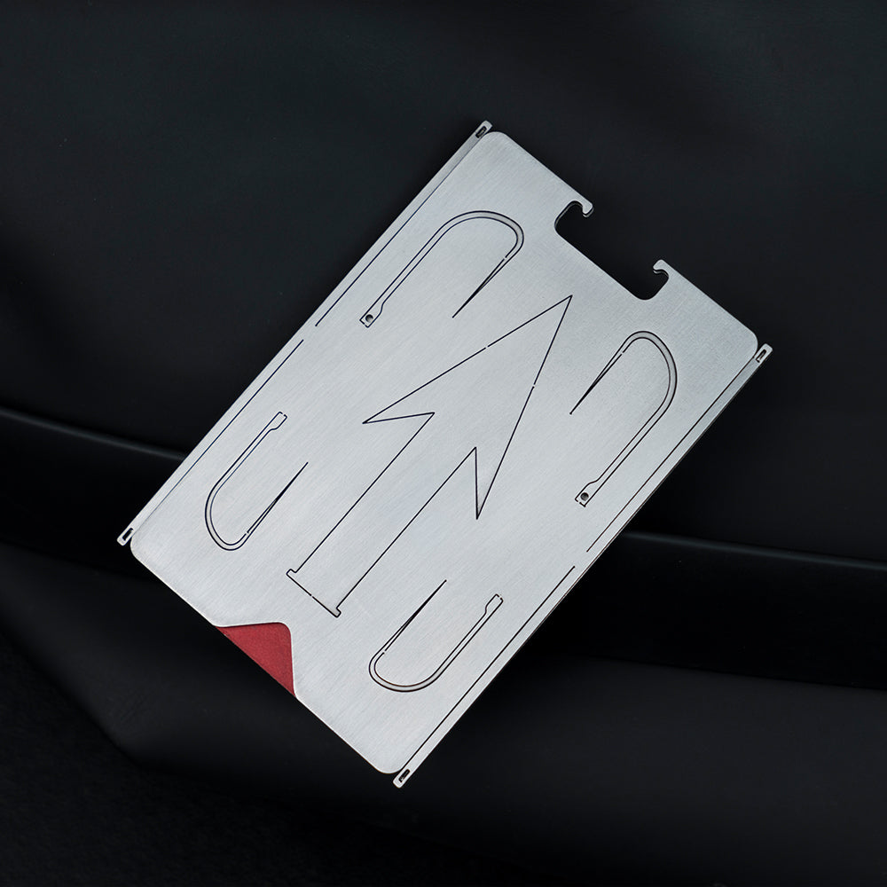 Titanium Cardholder with Multi-Survival Backups