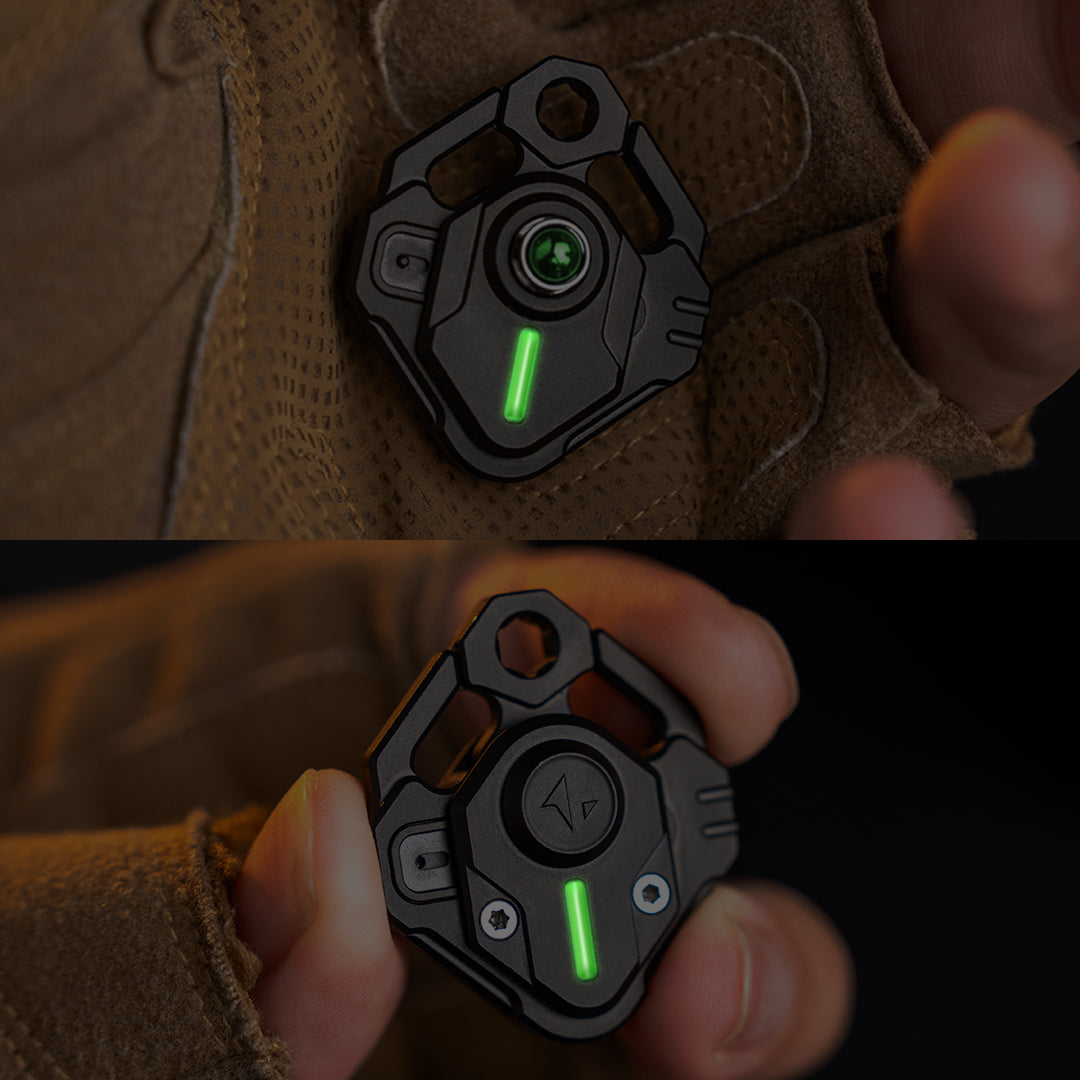 Trident: 3-Level Titanium Zipper Lock