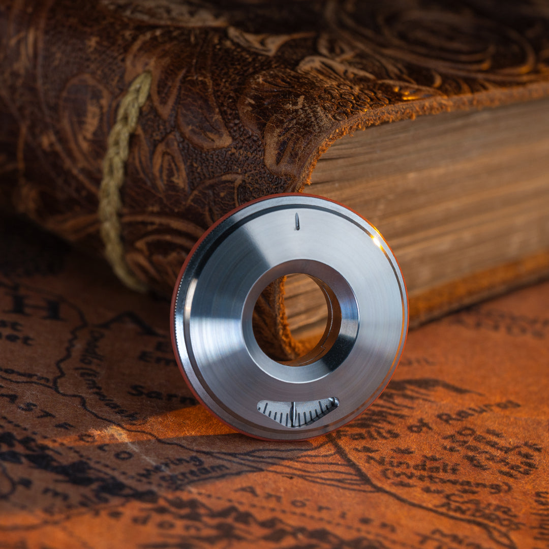 Tiroler 2.0: Titanium Curve Measure Ring【Pre-Order】