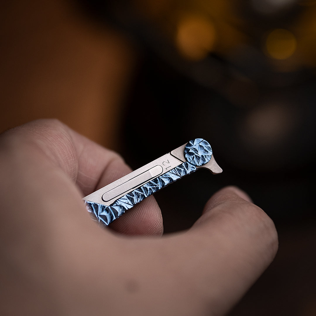 Tiflex: ein Mini-Klappmesser aus Titan mit super Schärfe