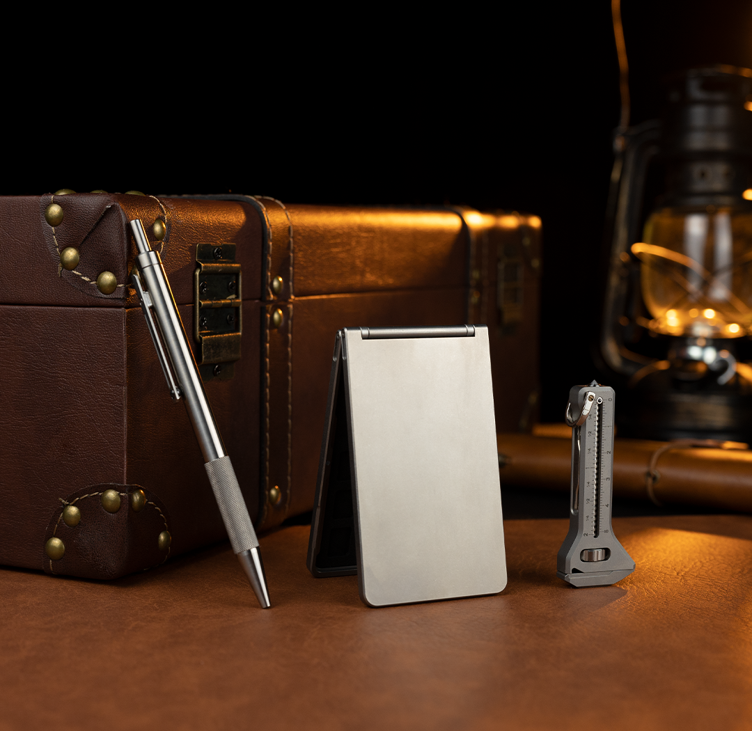 Titanium EDC Essentials Combo