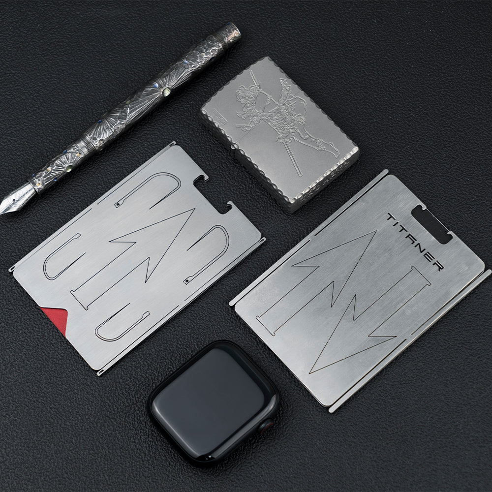 Titanium Cardholder with Multi-Survival Backups