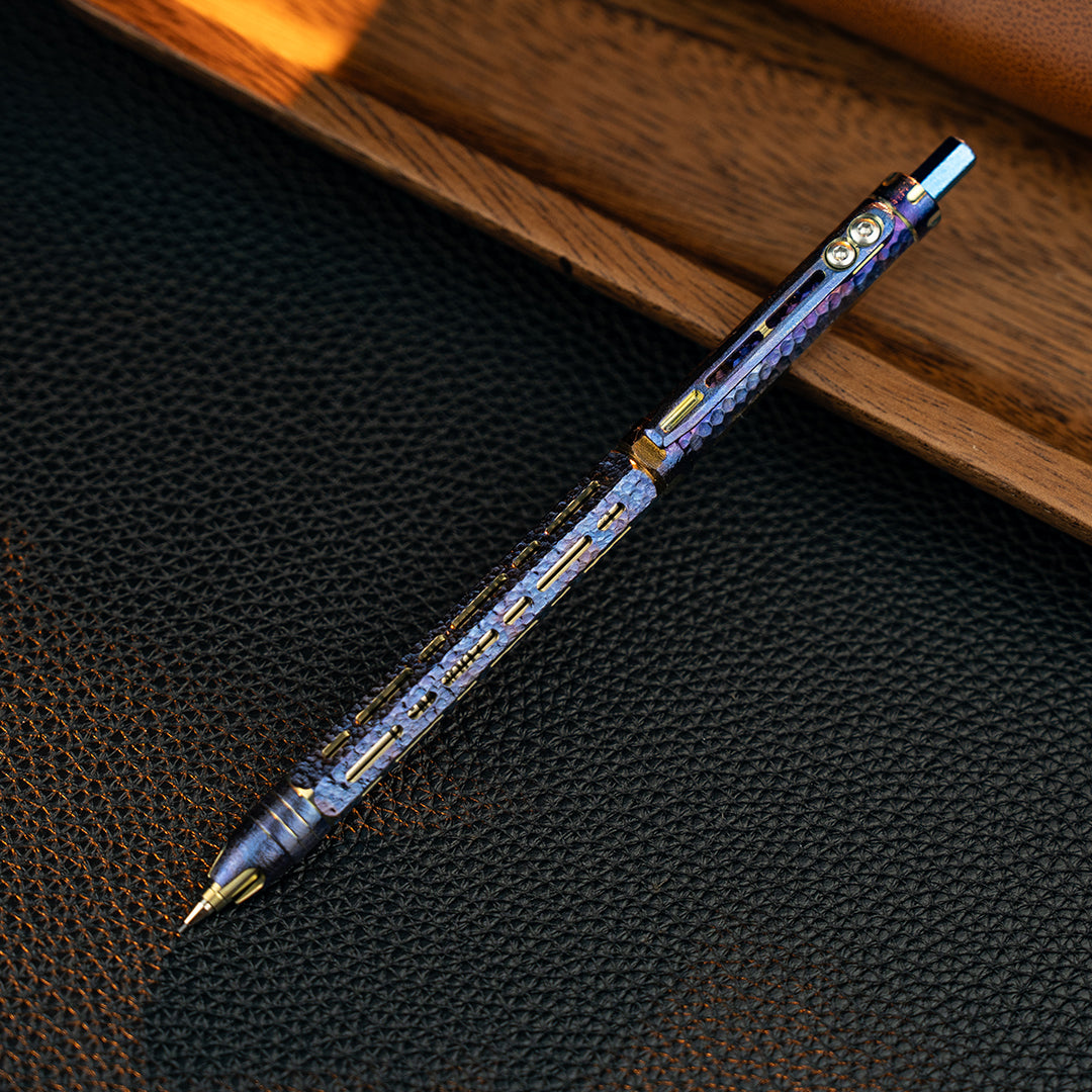 Hand-carved Ti-Chi Click Pencil