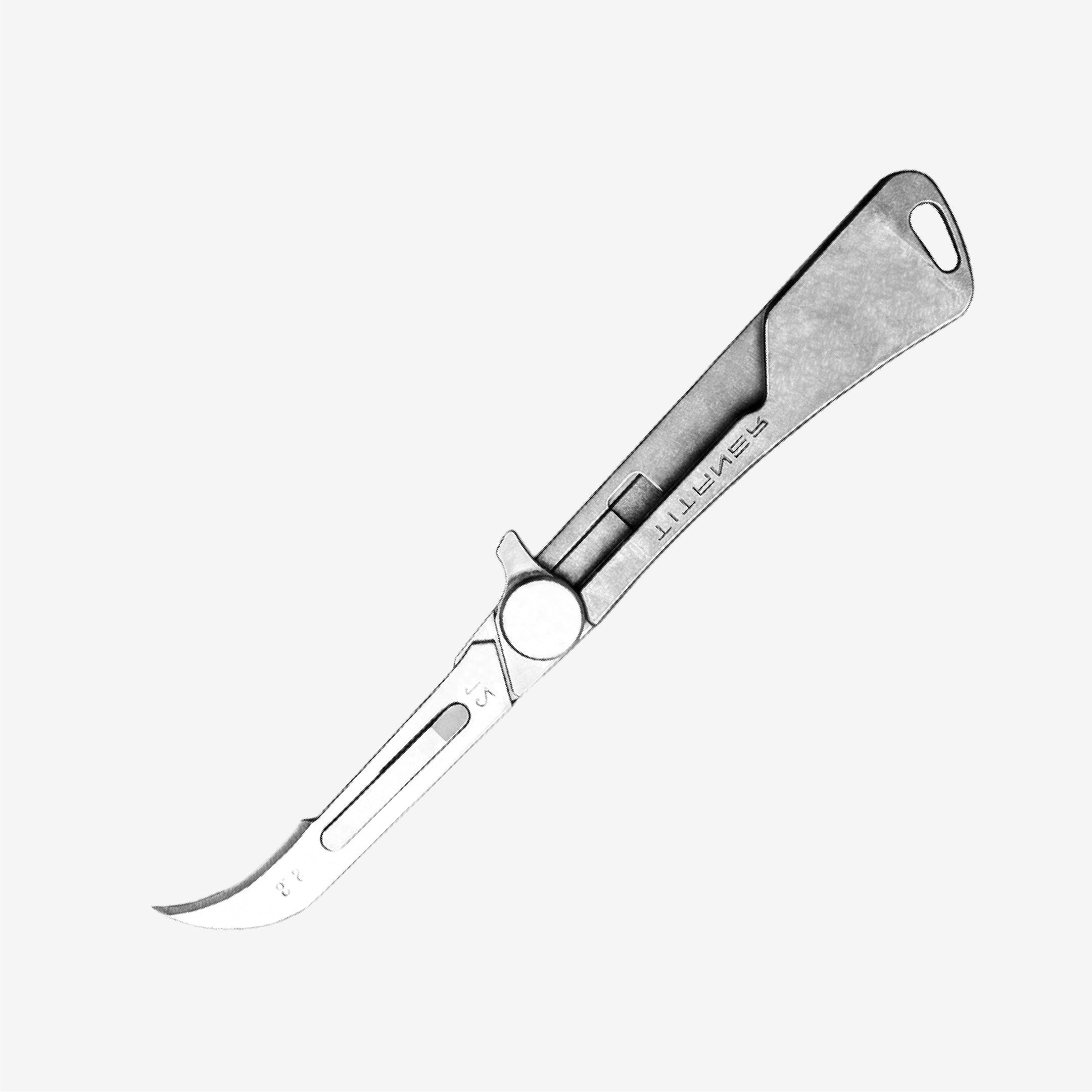 Tiflex: Titanium Mini Utility Folding Cutter