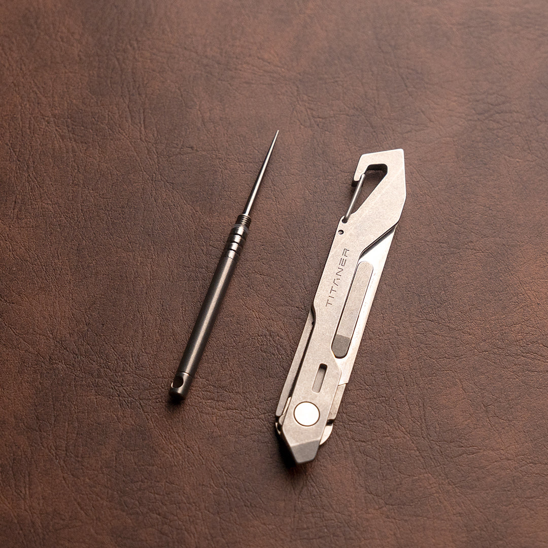 Mini-Zahnstocher aus Titan für Schlüsselanhänger