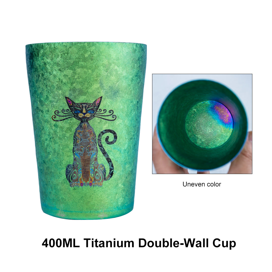 Titanium Double-Wall Cups - 45% OFF