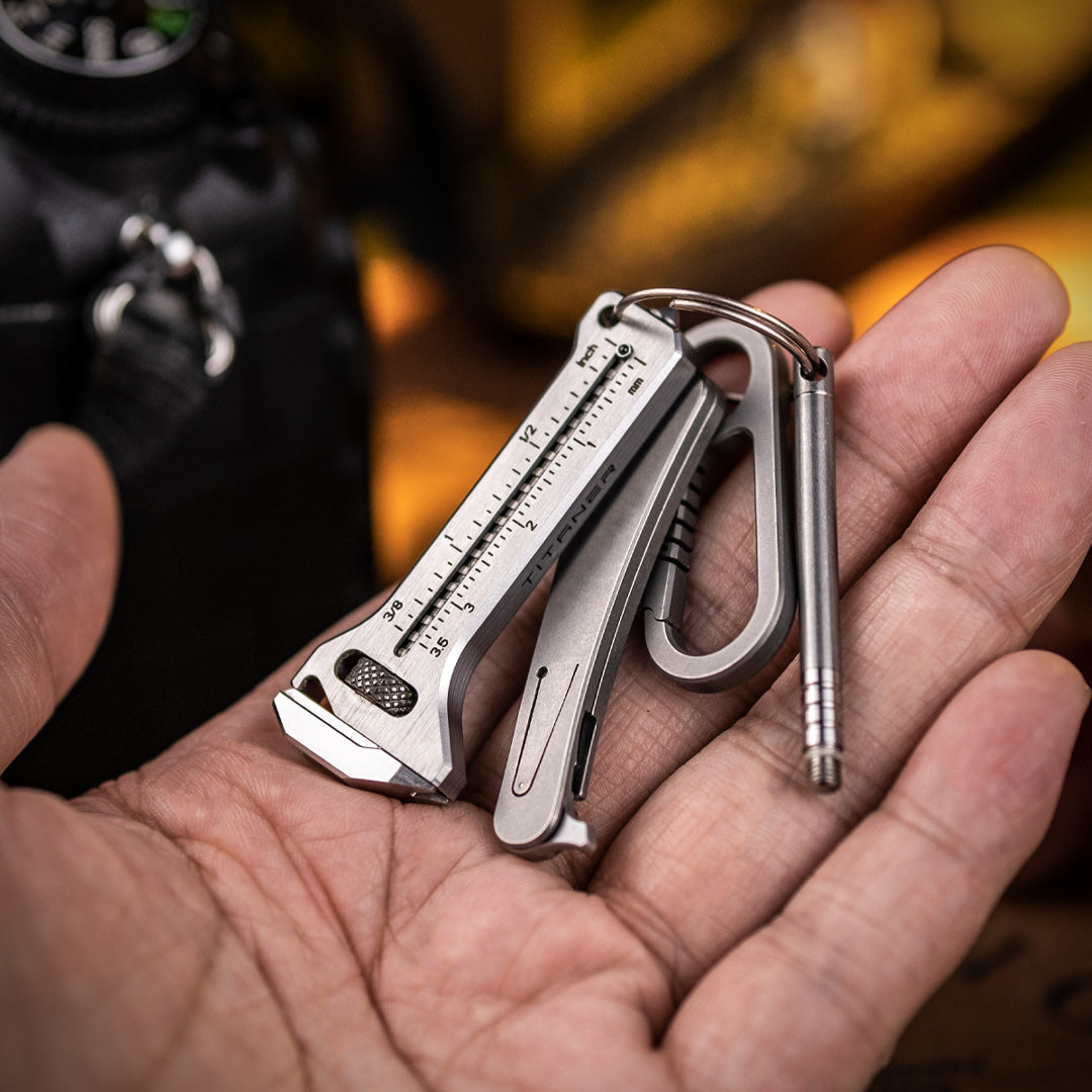 TiSpanner Compact: Titanium Multitool Wrench