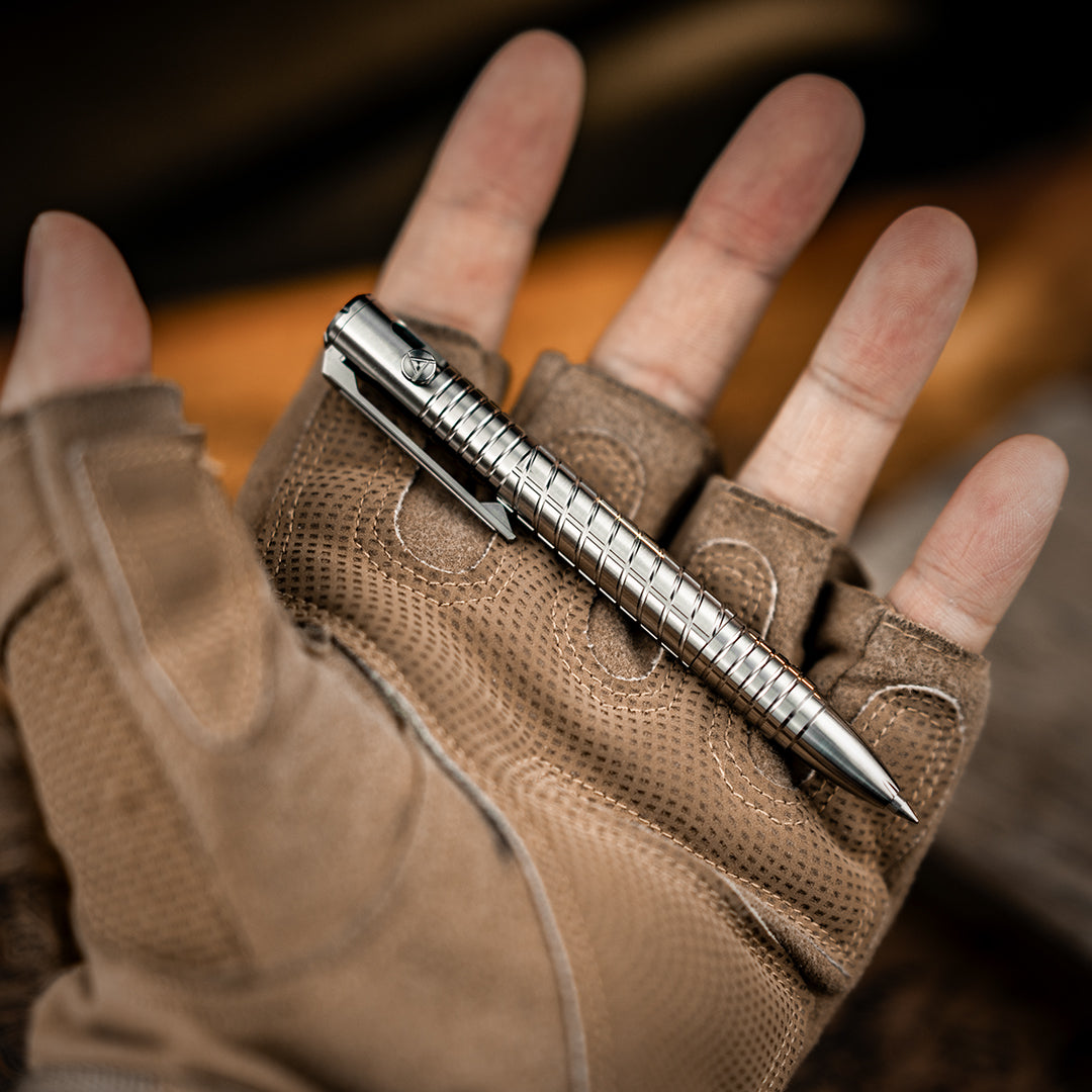 Titanium Pocket Bolt-Action Pen
