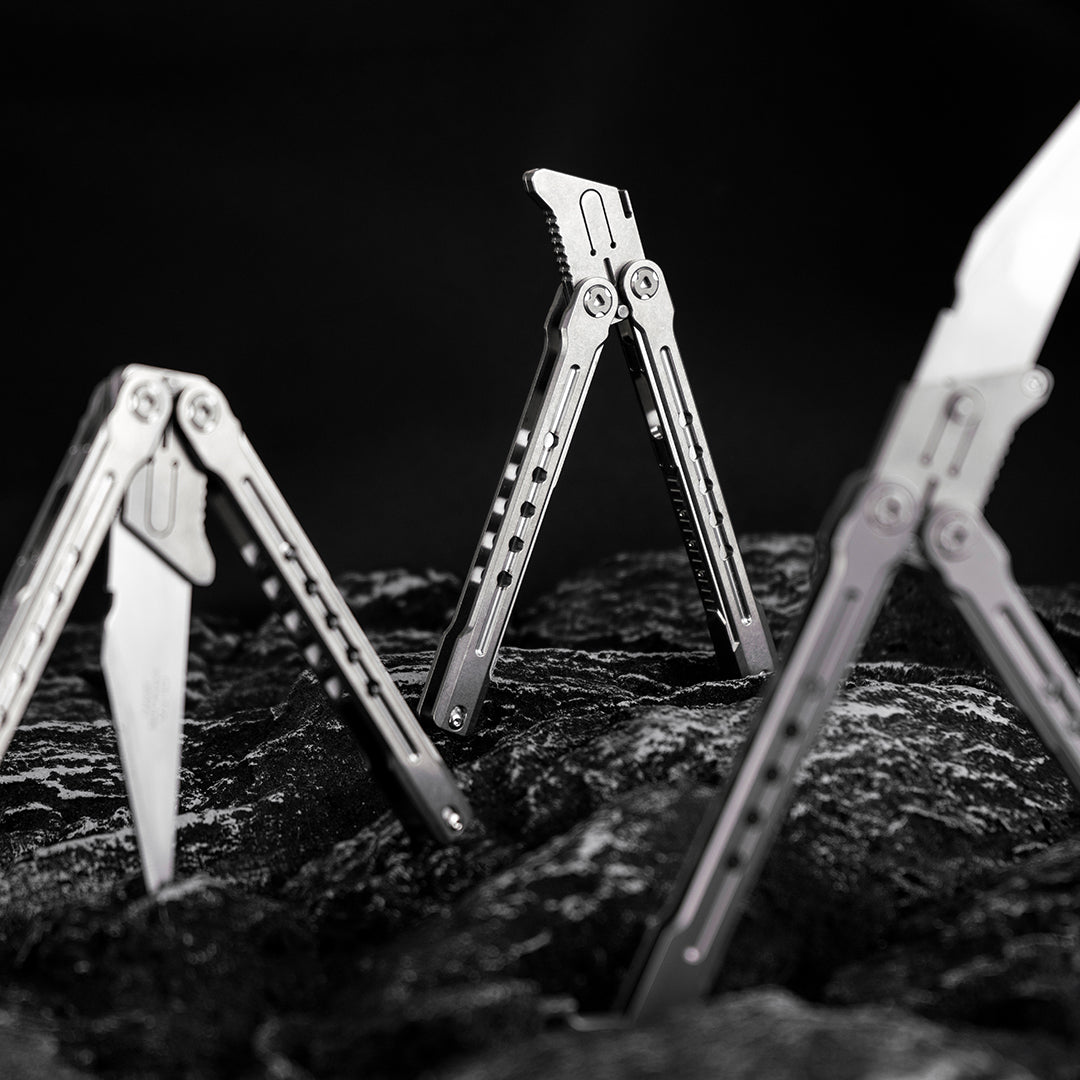 Titanium B-MAX Butterfly Knife