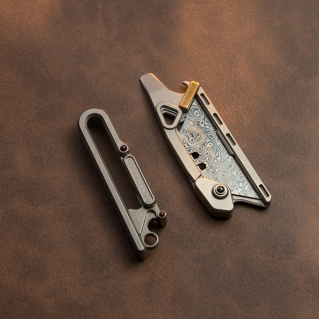 Titanium Belt Keychain