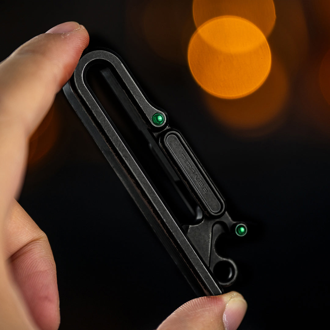 Titanium Belt Keychain