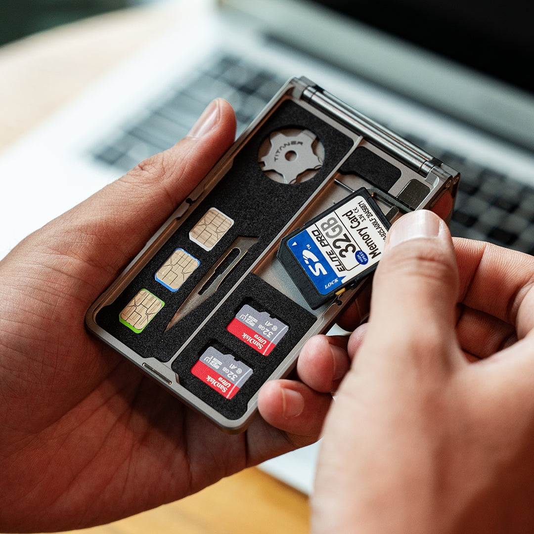 Titanium EDC Wallet【Pre-Order】