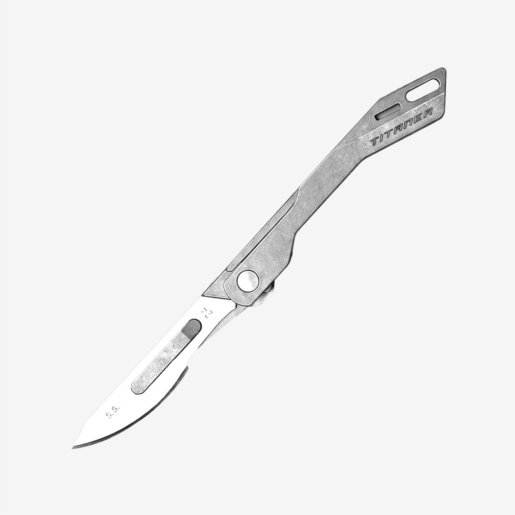 Falcon: Titanium Utility Mini Folding Cutter