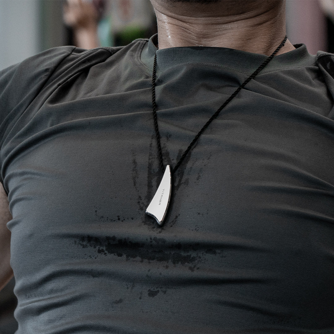 Wearable Titanium Massage Scraper