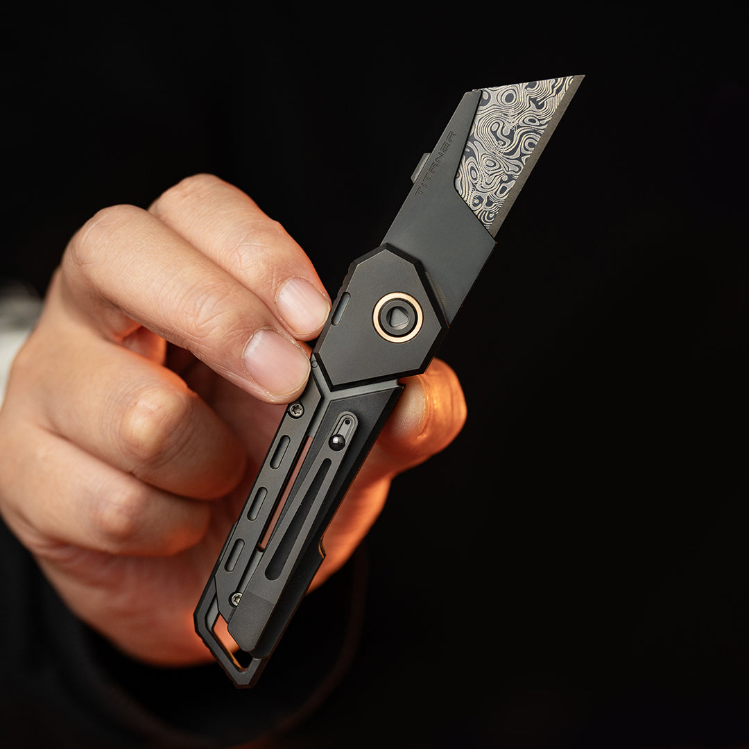 Titanium Ti Folding Knife
