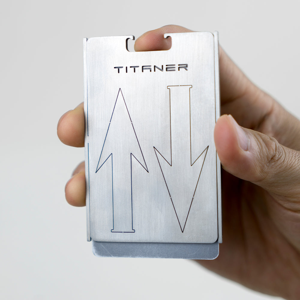 Titanium Cardholder with Multi-Survival Backups