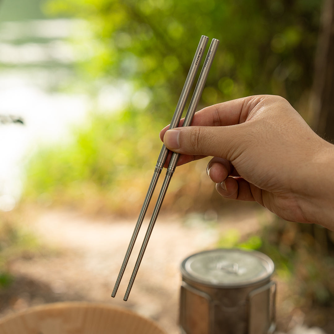 Titanium Foldable Chopsticks