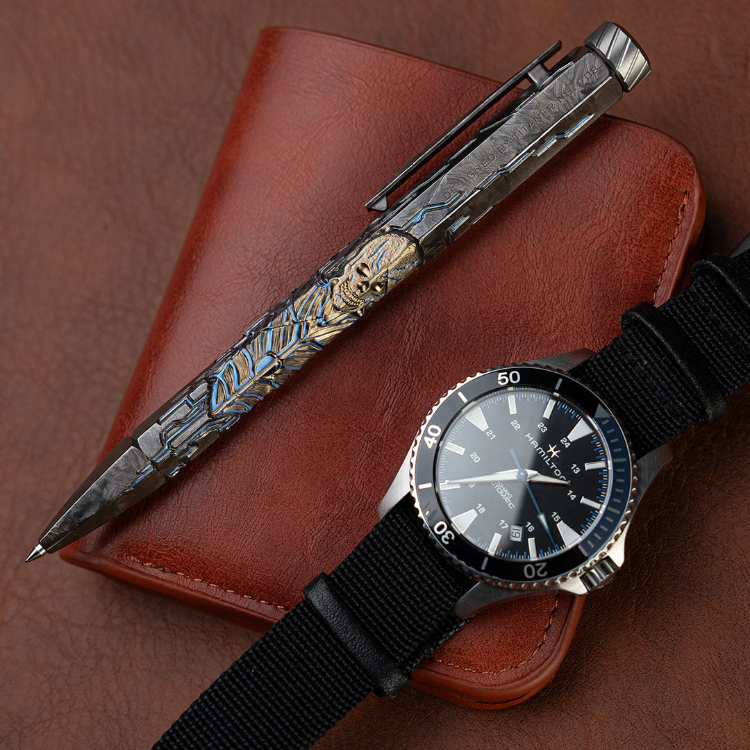BERG Der CNC-gefräste EDC-Stift aus Titan