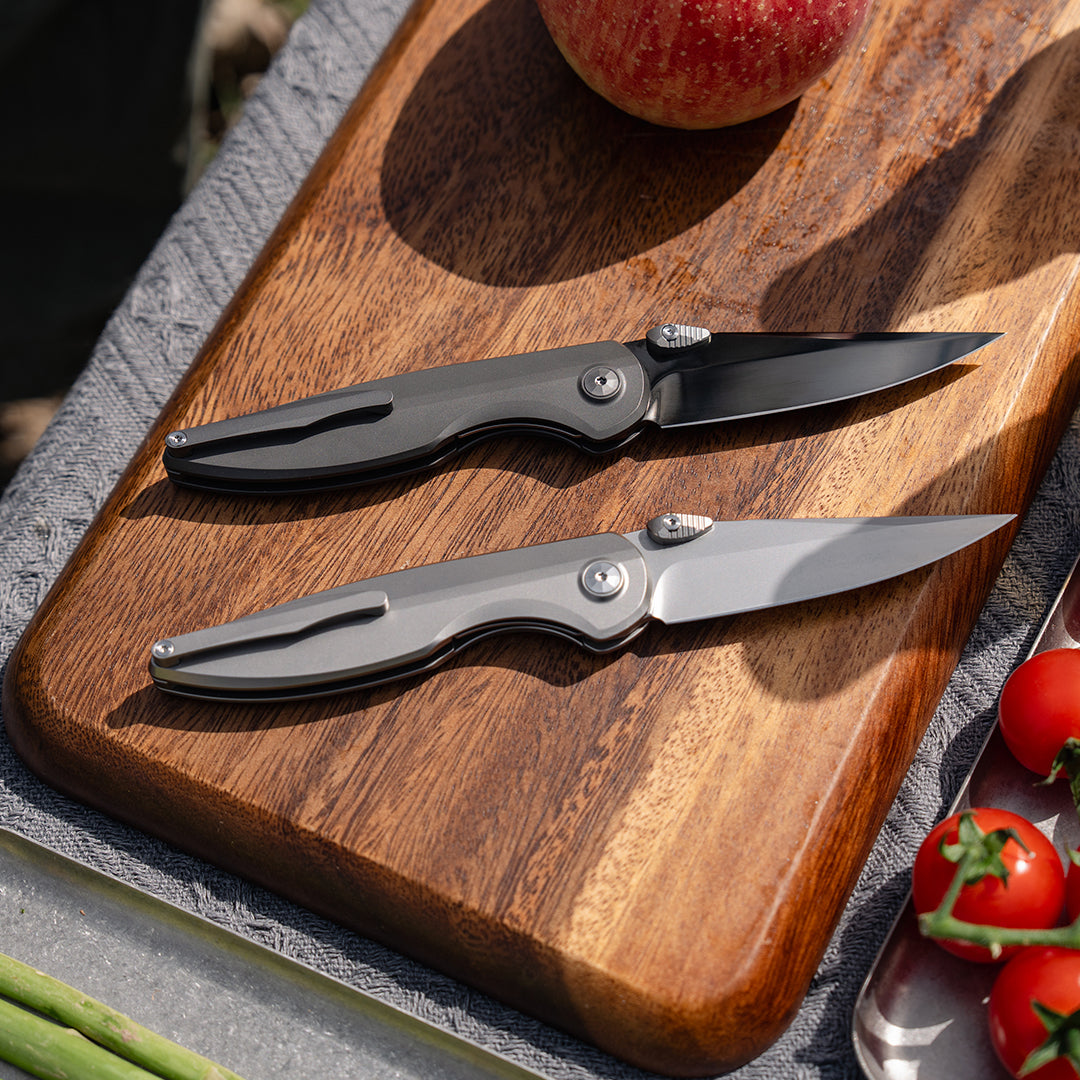 Titaner Heron: The Ultimate M390 & CNC Titanium EDC Cutter