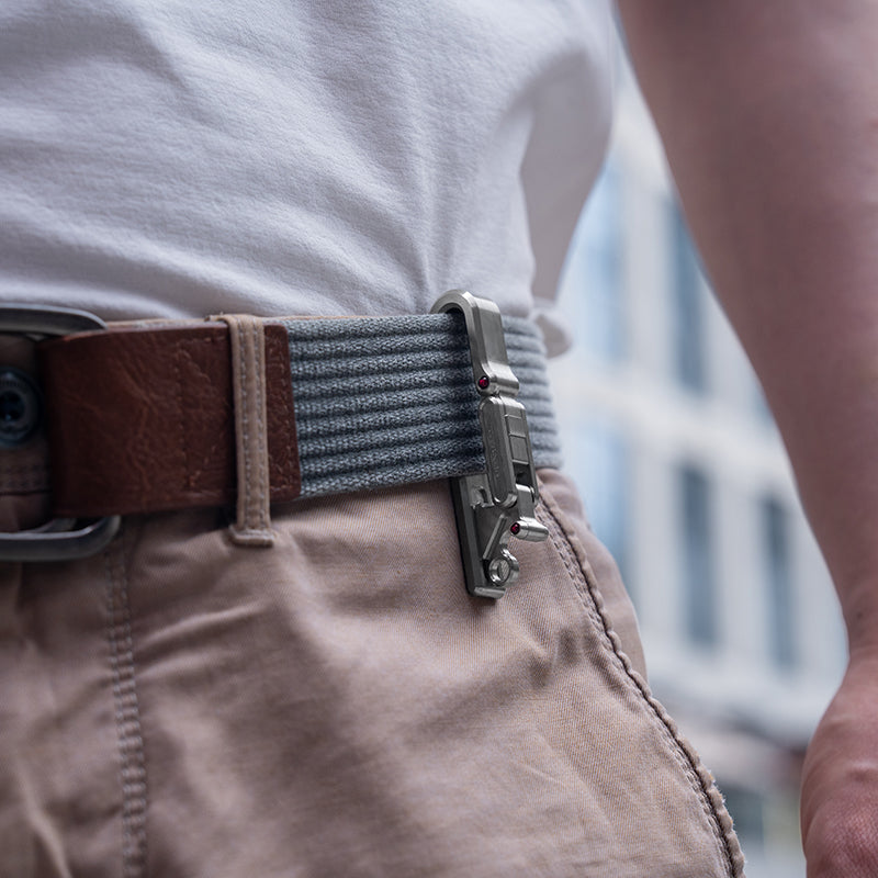 Titanium Belt Keychain