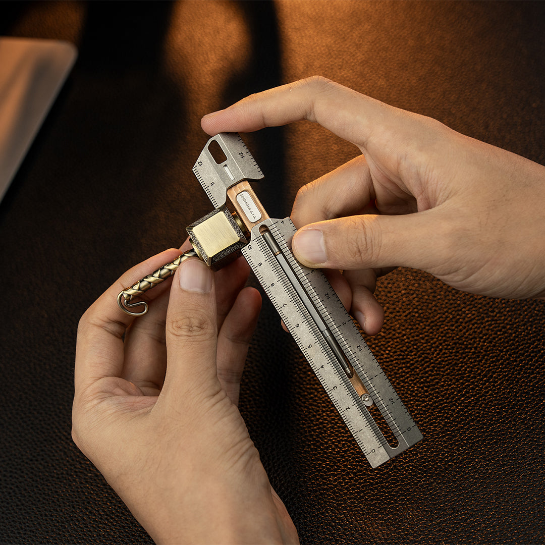 Mix 3.0: Titanium EDC Versatile Ruler