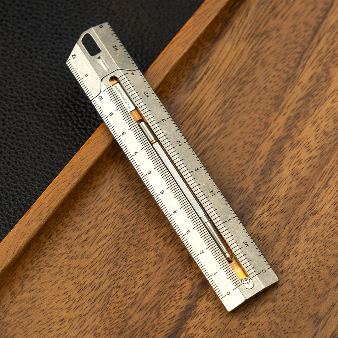 Mix 3.0: Titanium EDC Versatile Ruler