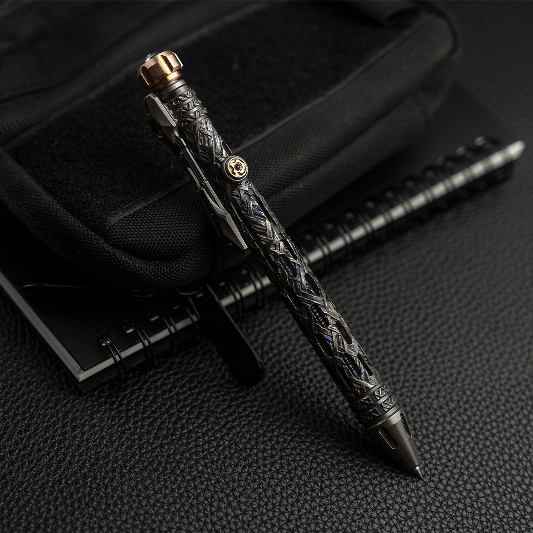 Knight: Titanium Tactical Bolt-Action Pen【Limited 10 Pcs】