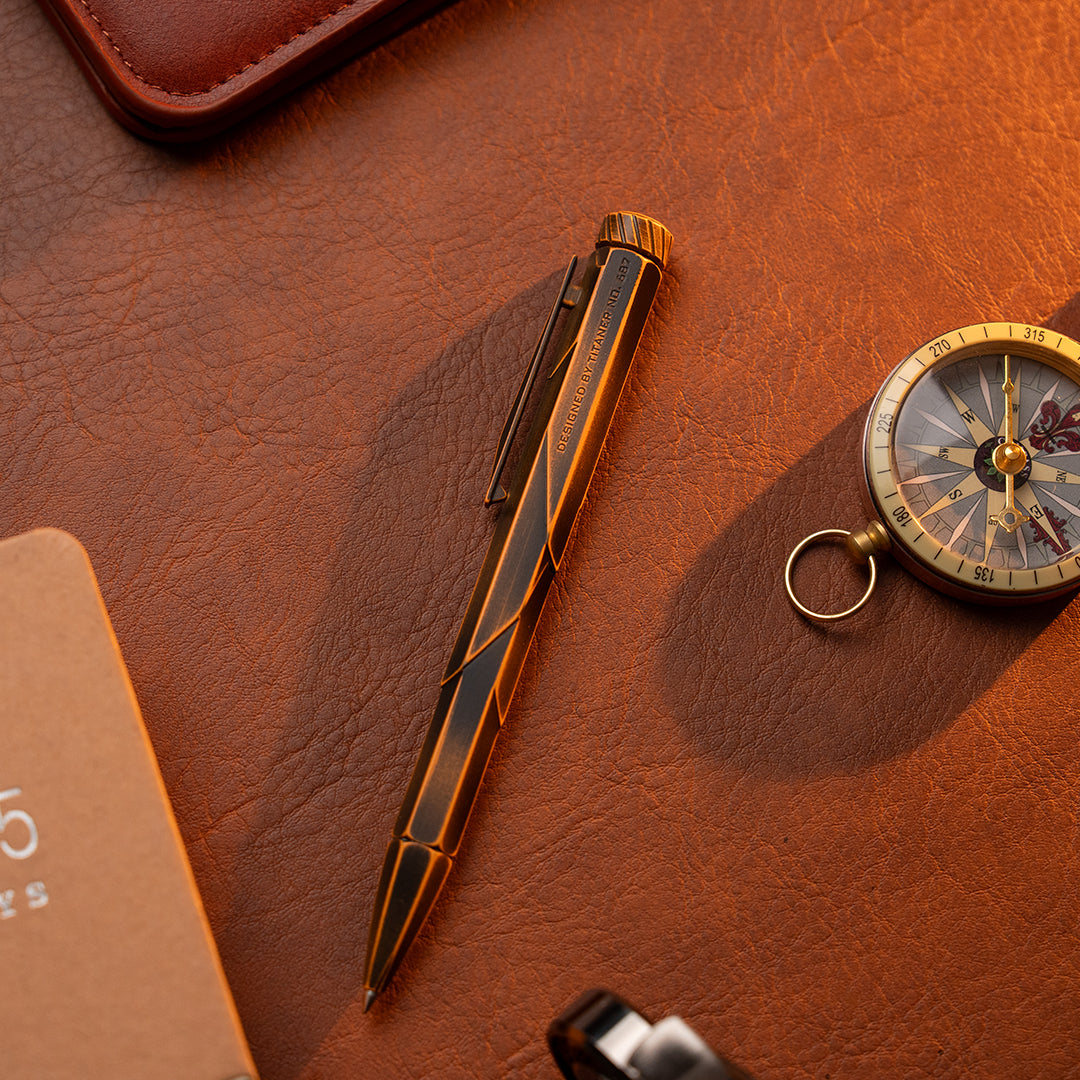BERG Der CNC-gefräste EDC-Stift aus Titan