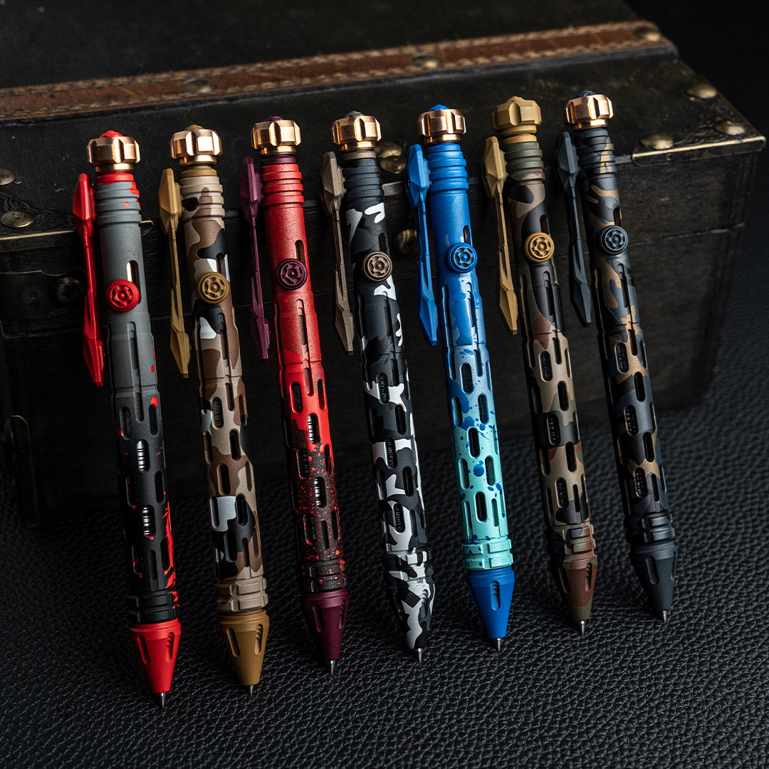 Cerakote Coating Titanium Tactical Bolt-Action Pen Series【20% Off On Checkout】
