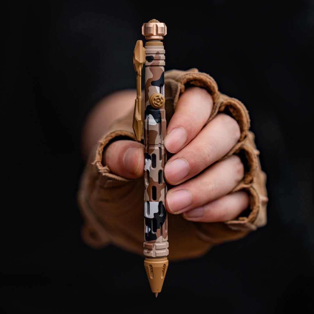 Titanium Tactical Bolt-Action Pen
