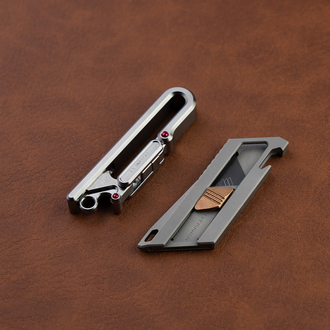 Titanium Belt Keychain