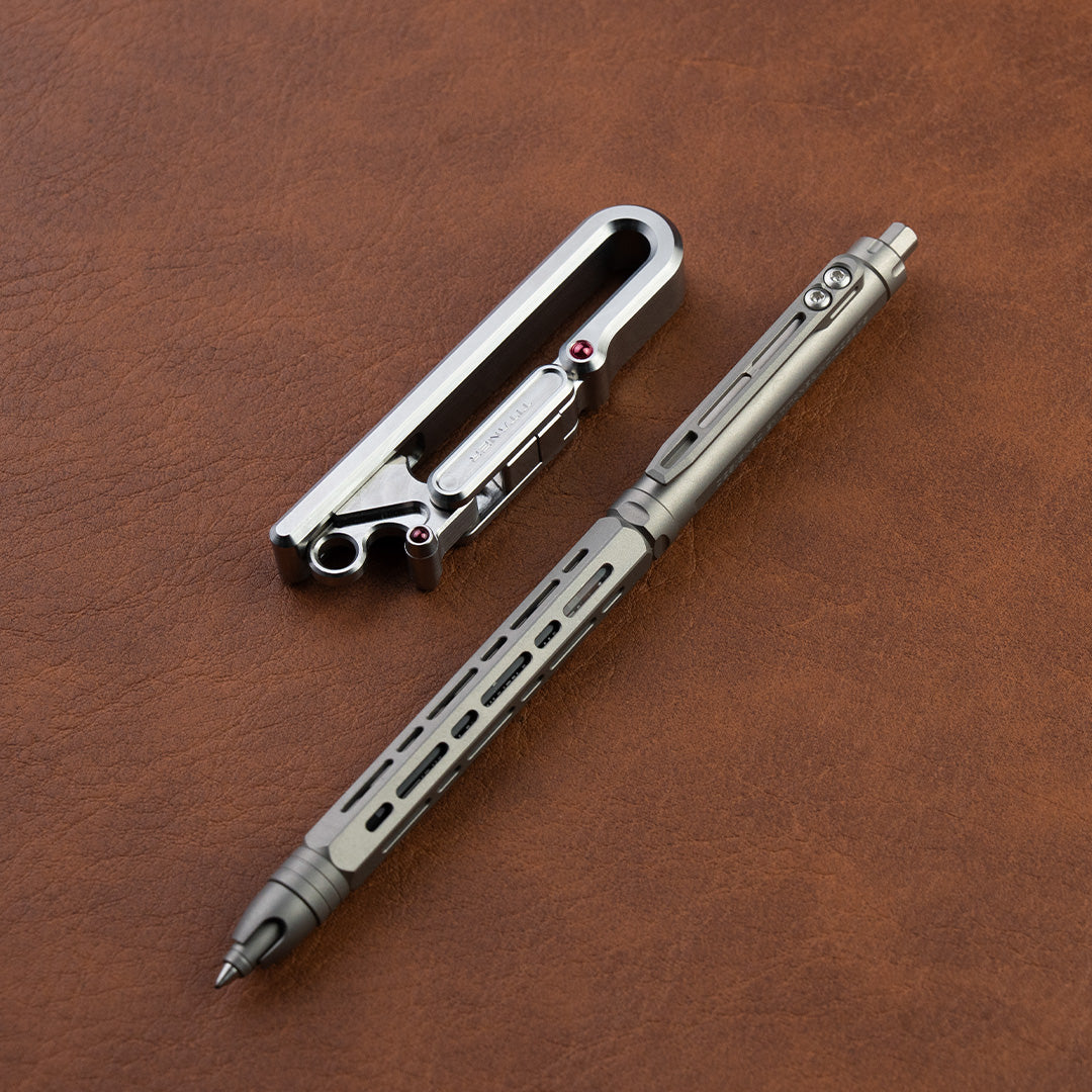 Titanium Belt Keychain