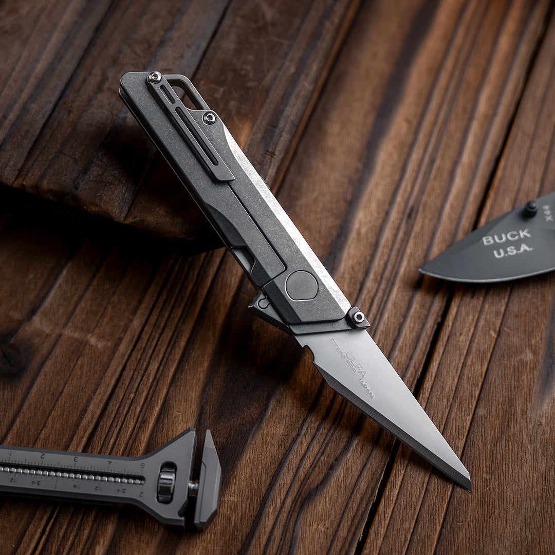 Das Raven Titanium Utility Klappmesser