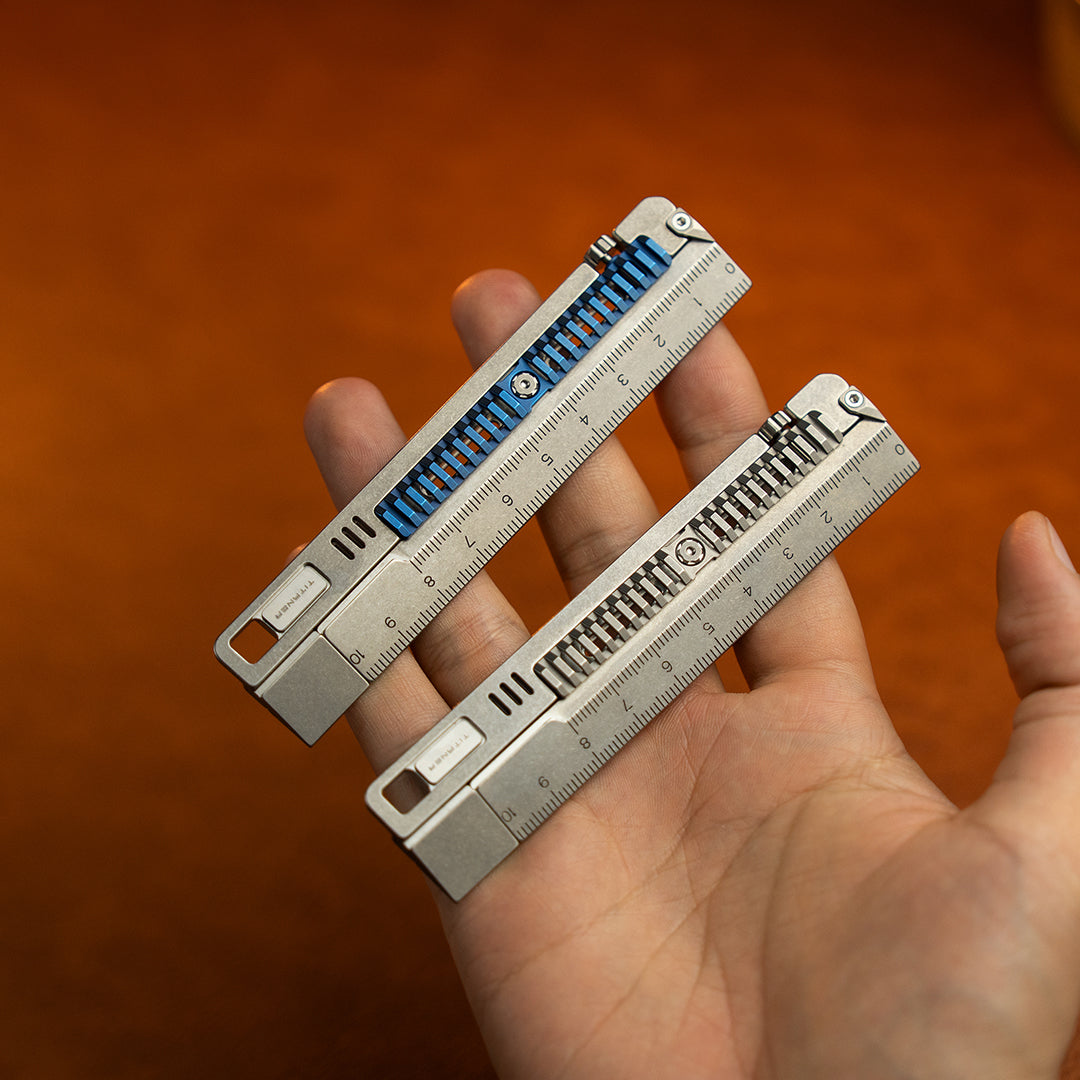Mix 2.0: Titanium EDC Ruler