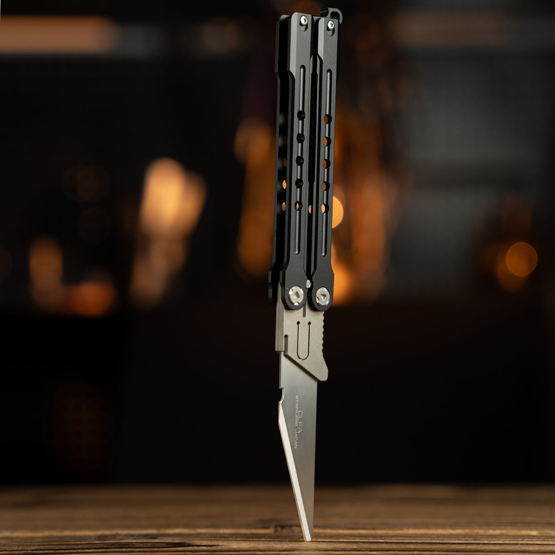 Titanium B-MAX Butterfly Knife