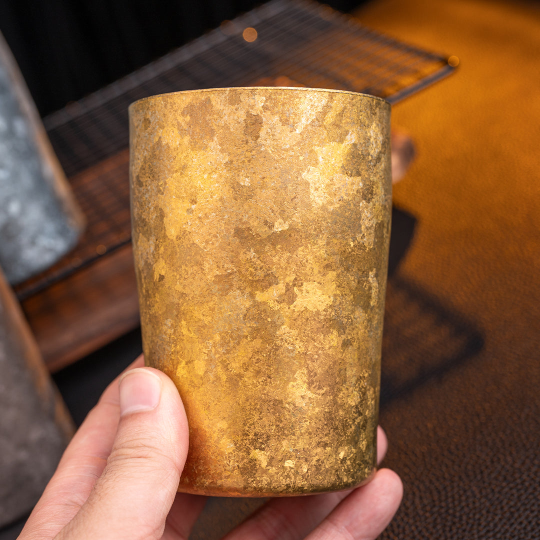 Ice Crystal Titanium Double-Wall Cups