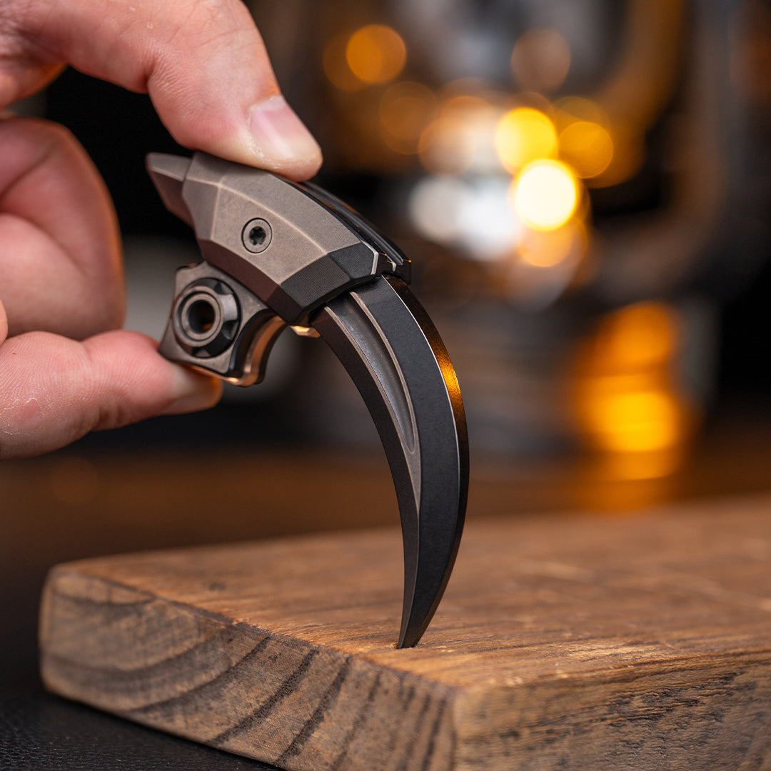 Cyberpunk Raptor Hand-Carved Titanium Claw(Limited 20 pcs)