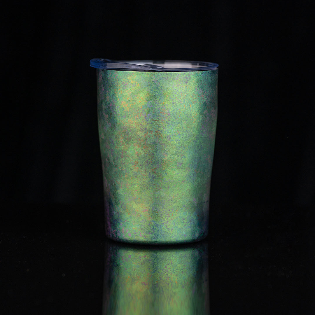 Ice Crystal Titanium Double-Wall Cups
