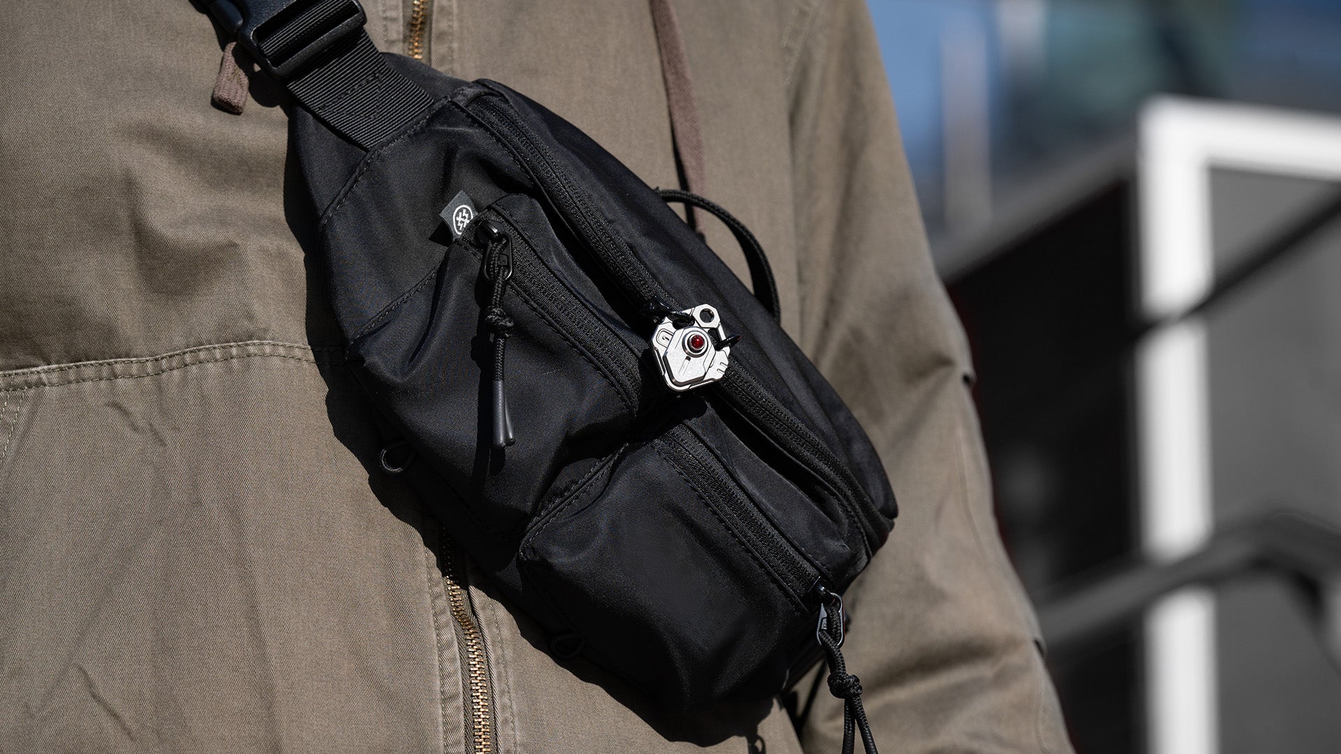 Trident: World's First 3-Level Titanium Zipper Lock