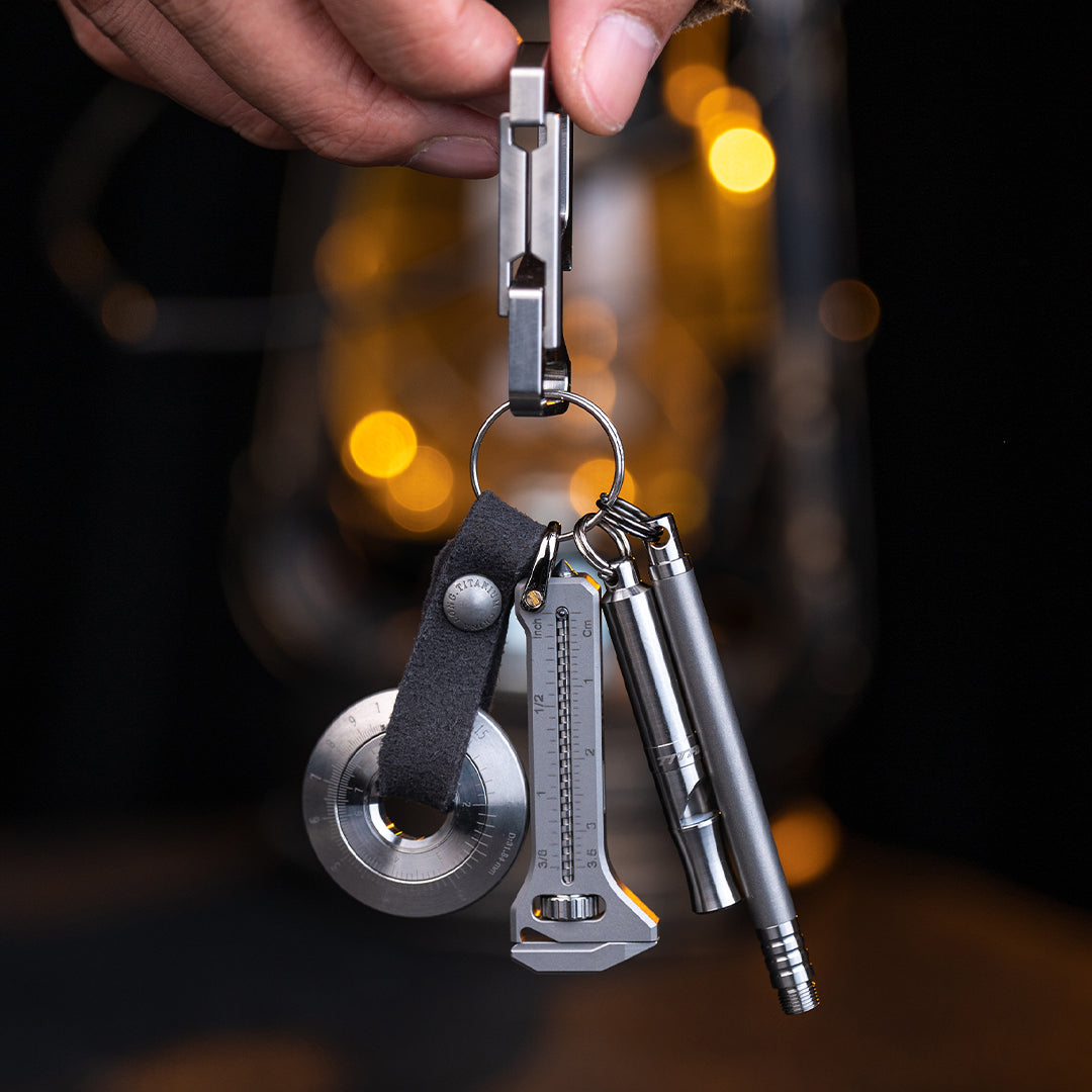 Edc Best Keychain Accessories PREPARED4X 10-in-1 Multitool