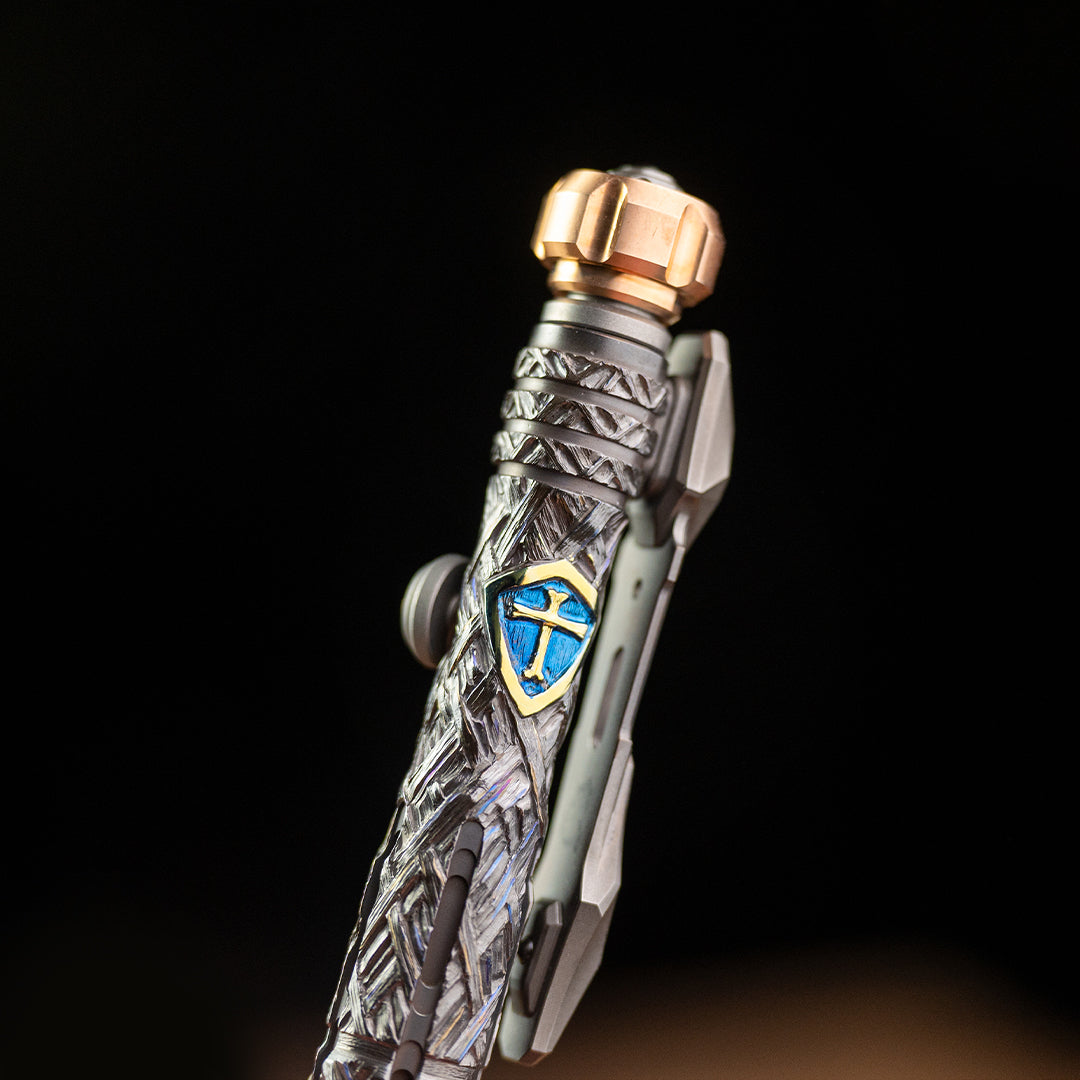 Knight: Titanium Tactical Bolt-Action Pen【Limited 10 Pcs】