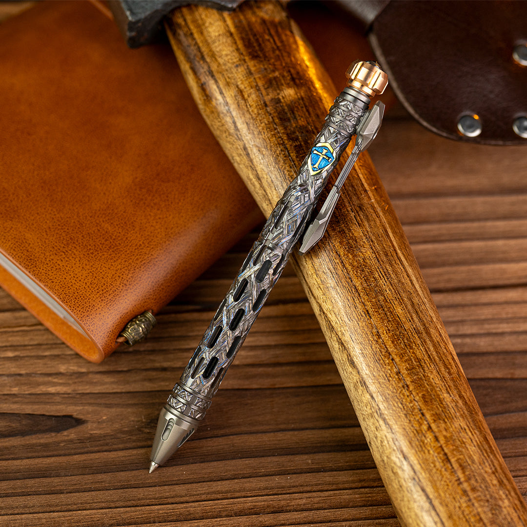 Titanium Tactical Bolt-Action Pen