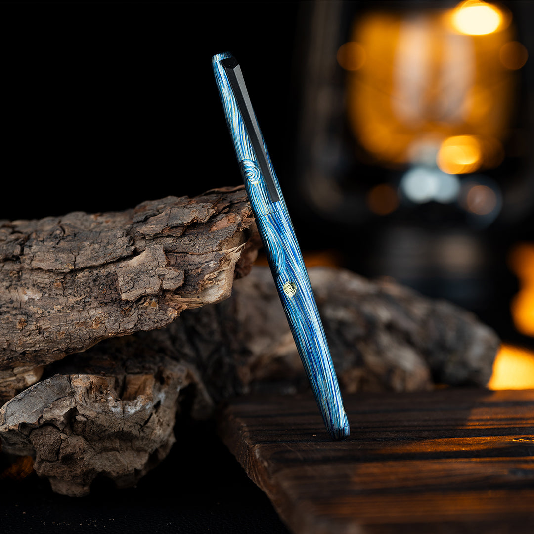 Starry Night Titanium Tactical Ballpoint Pen