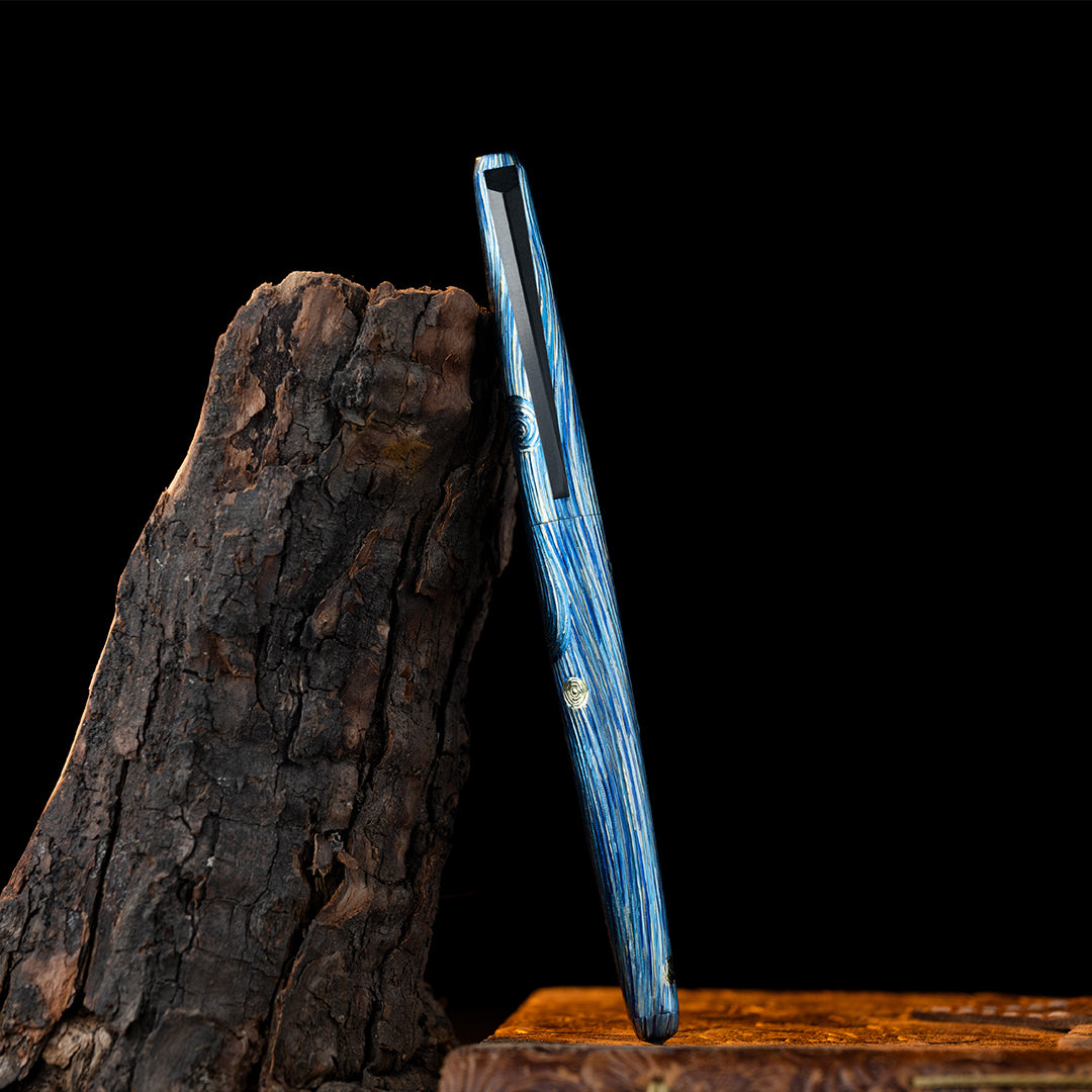 Starry Night Titanium Tactical Ballpoint Pen